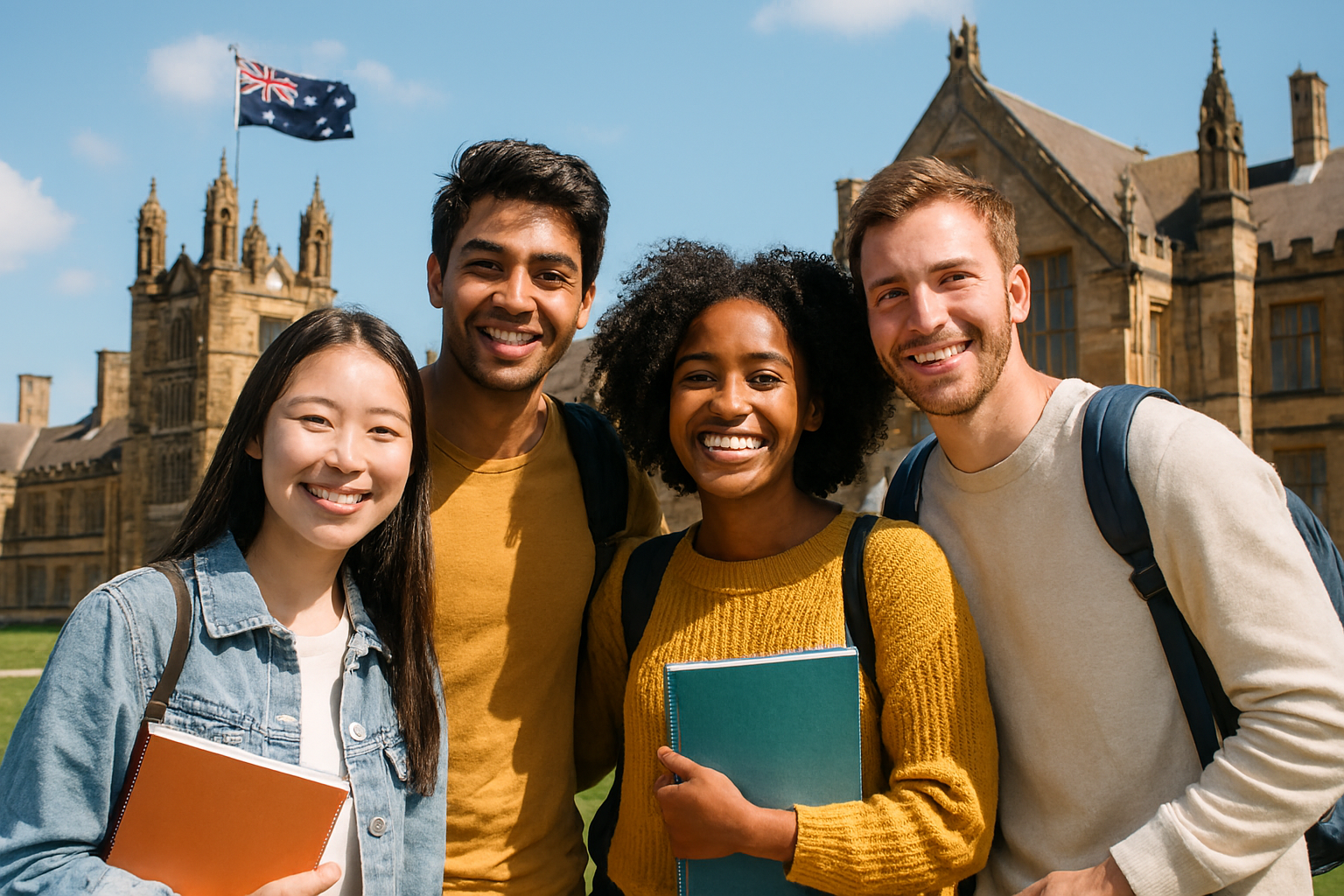 International student studying in Australia